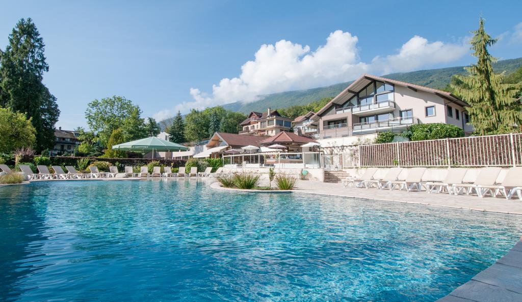 Résidence Hôtelière Spa Les Chataigniers Saint-Jorioz Exterior foto