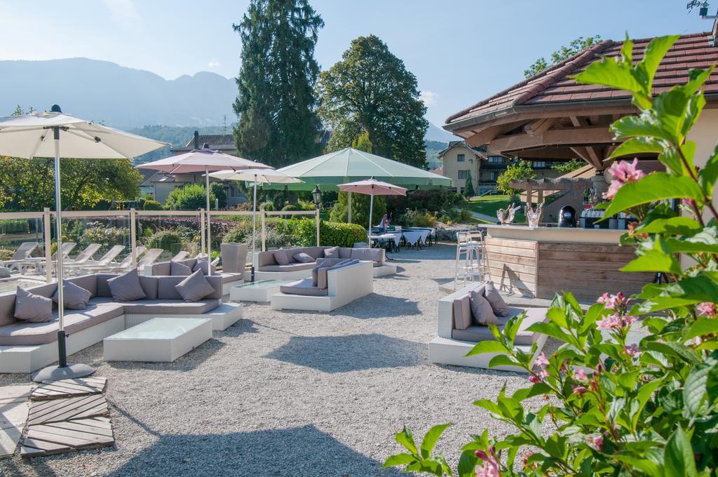Résidence Hôtelière Spa Les Chataigniers Saint-Jorioz Exterior foto