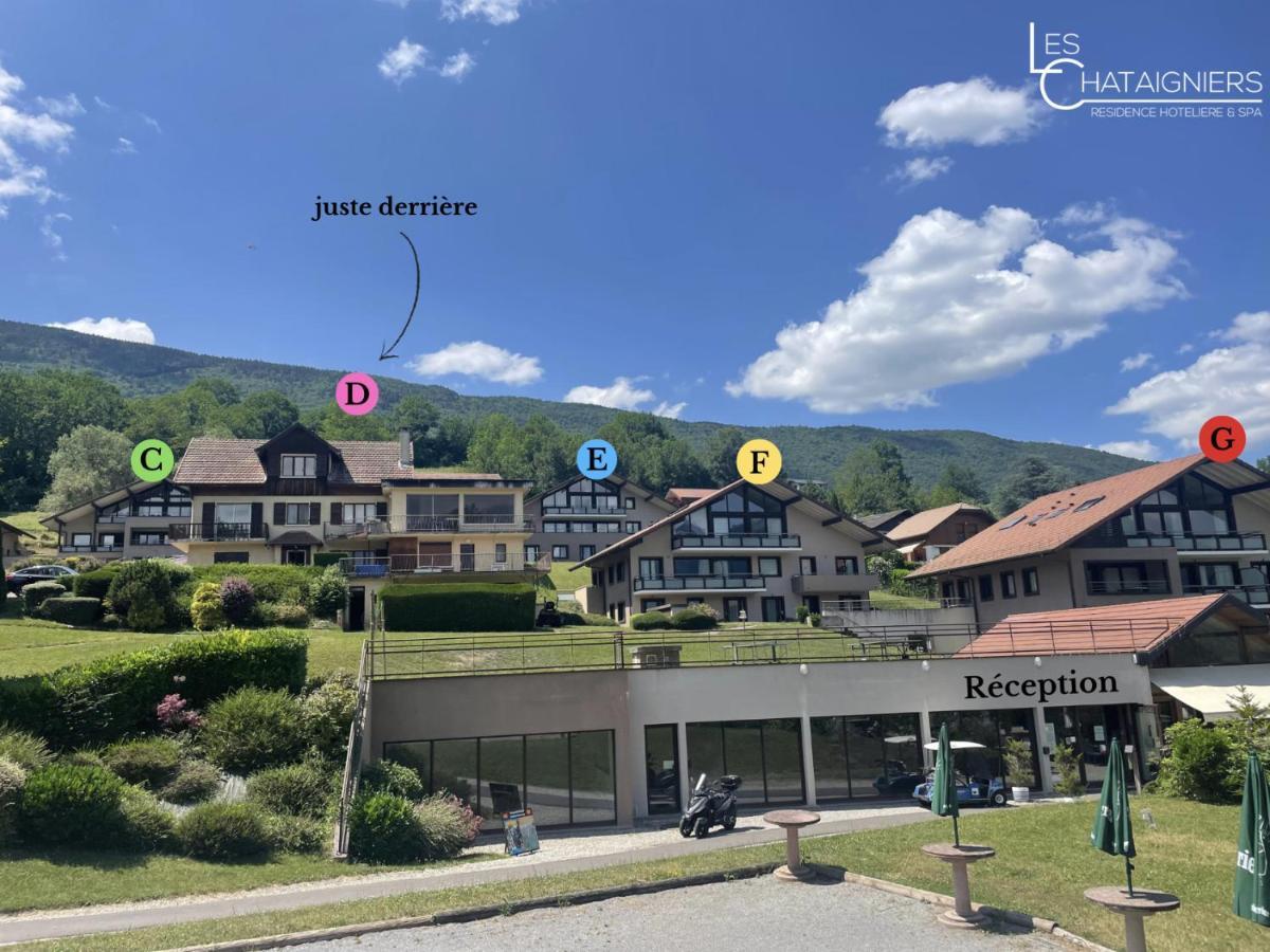 Résidence Hôtelière Spa Les Chataigniers Saint-Jorioz Exterior foto
